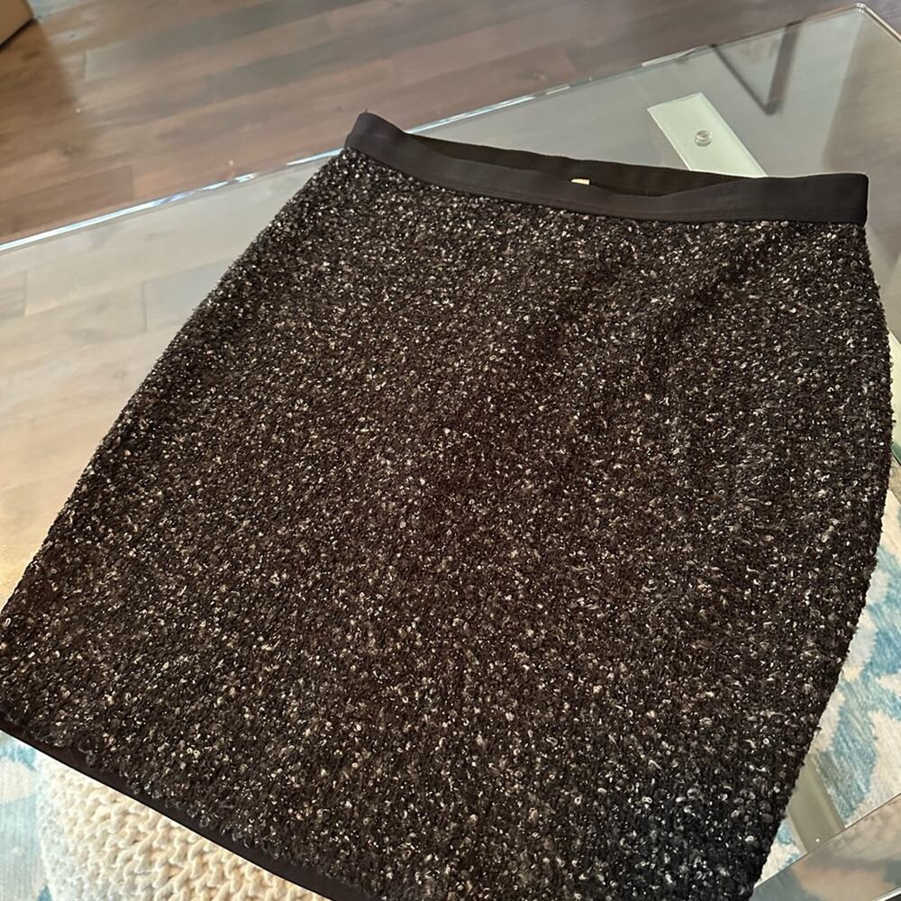 Bailey 44 Anthropologie knit tweed skirt size medium - Picture 10 of 11